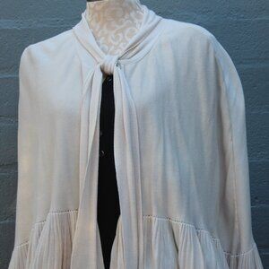 Chelsea Violet ruffled soft shawl cardigan size Large